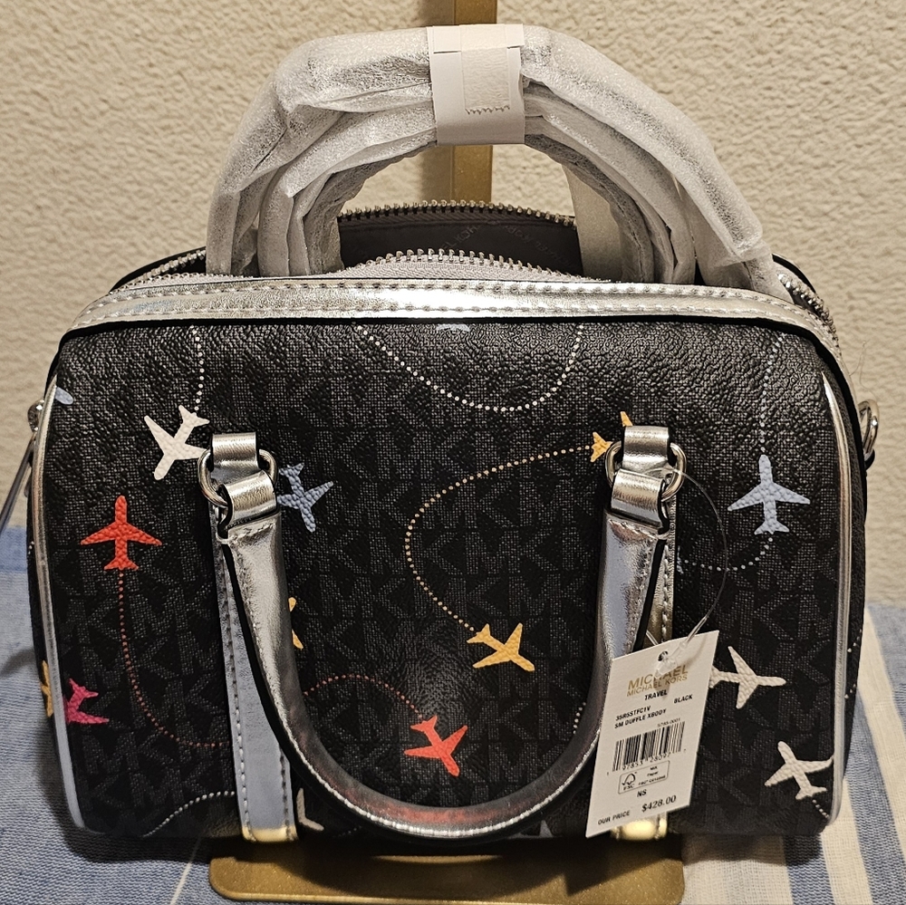 Michael Kors Small Jet Set Duffle Crossbody